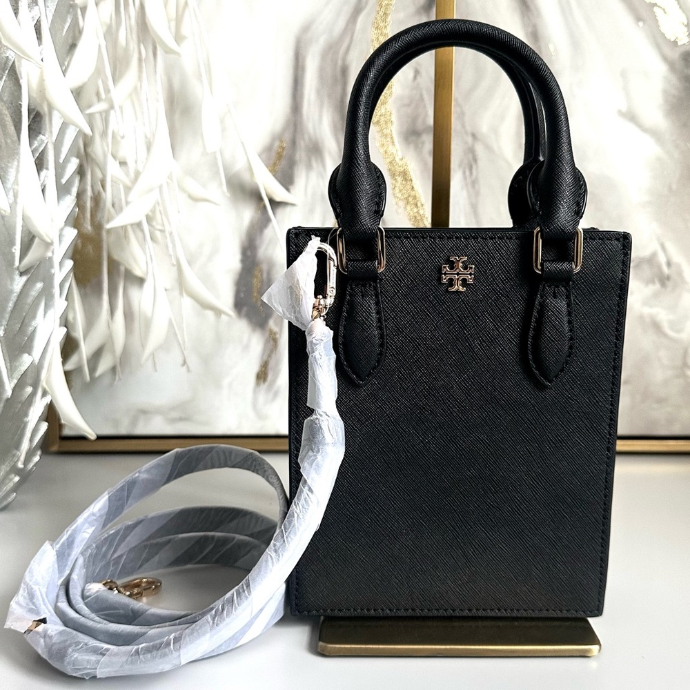 NWOT TORY BURCH EMERSON MINI SHOPPER TOTE CROSSBODY